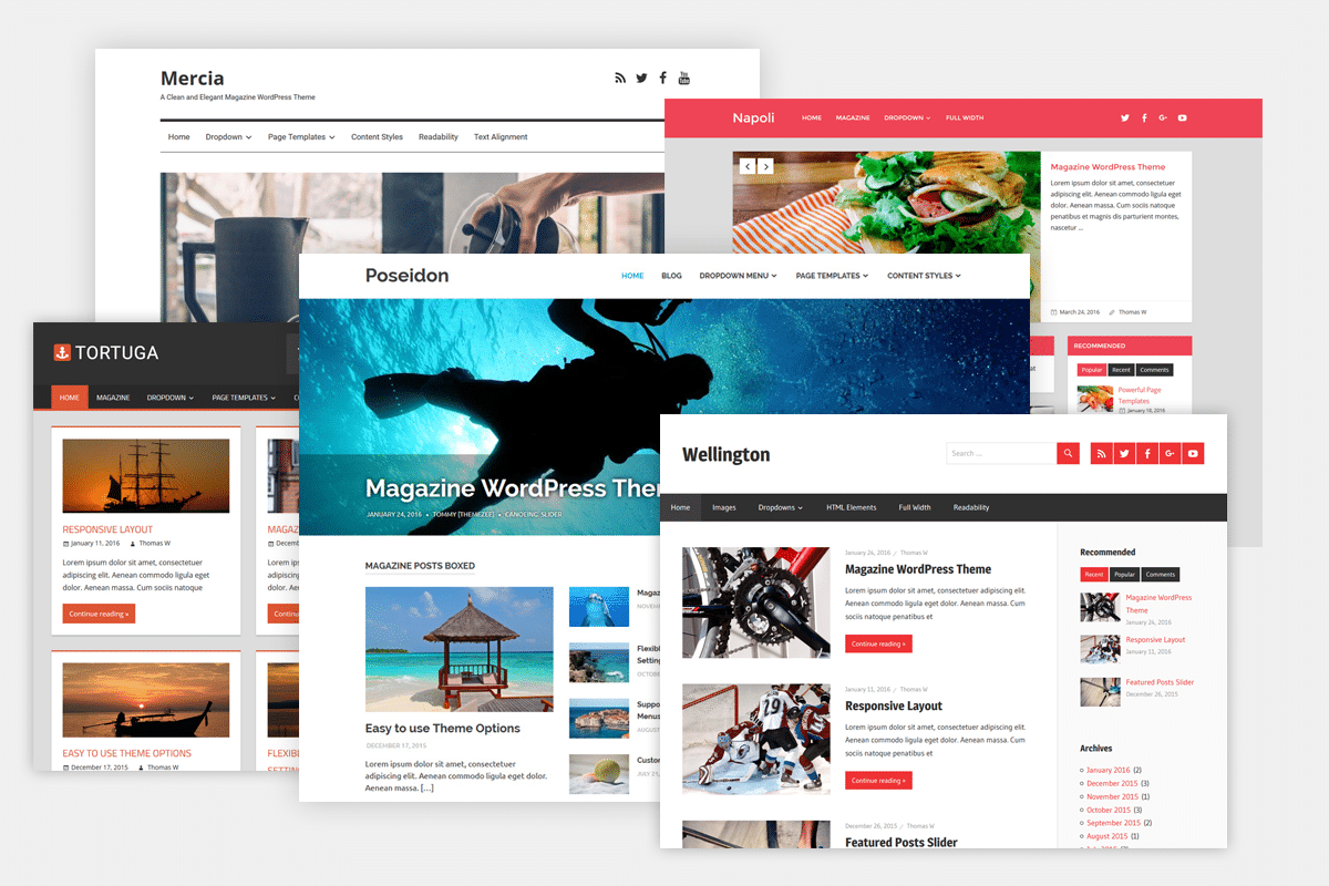 Easy To Use Magazine Wordpress Themes Made In Germany Themezee