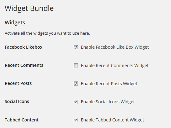 ThemeZee Widget Bundle – ThemeZee