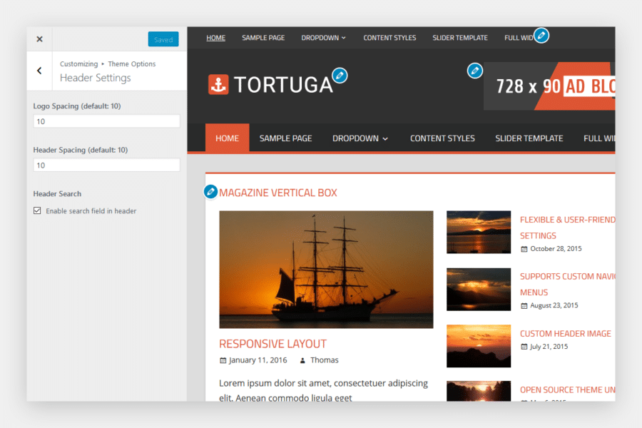 Tortuga Pro – ThemeZee