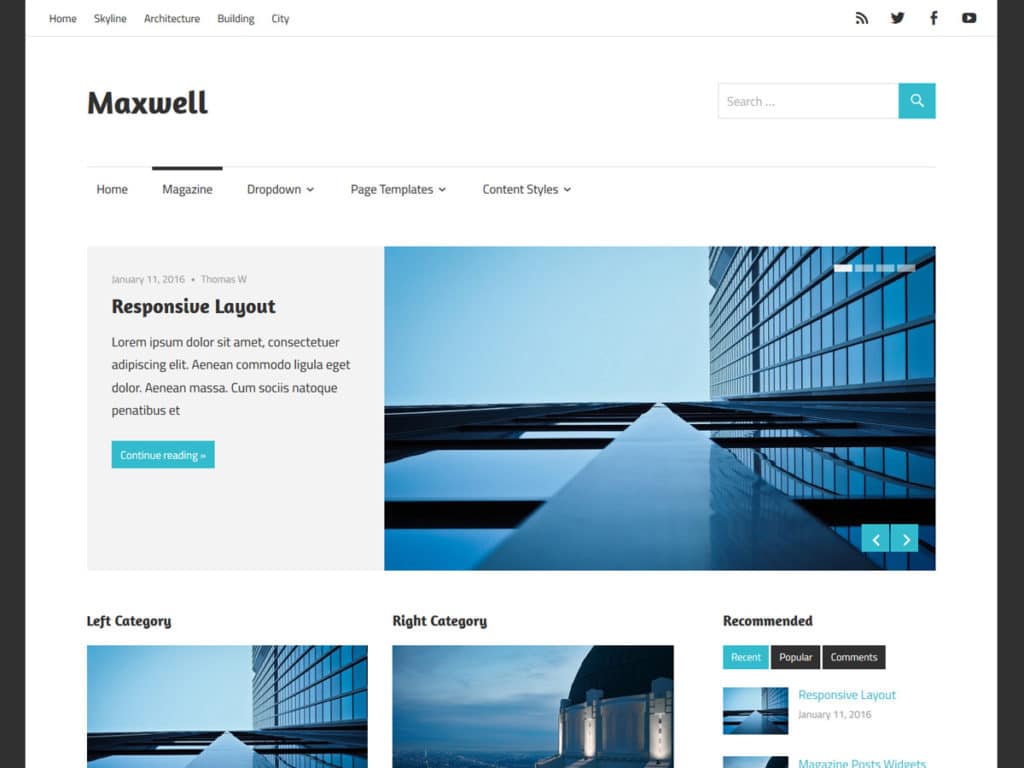 Maxwell Pro – ThemeZee