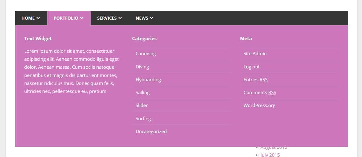 Neue Plugins: Social Sharing und Mega Menu – ThemeZee