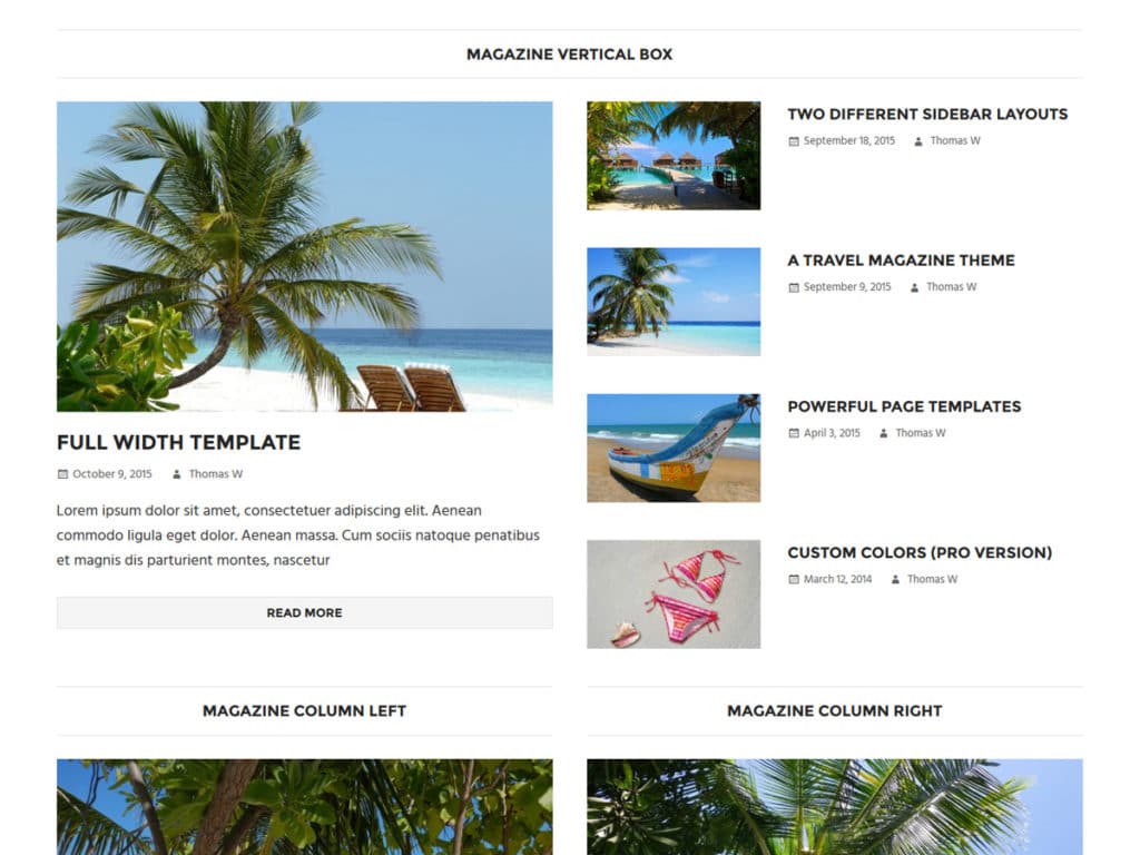 Palm Beach Pro – ThemeZee