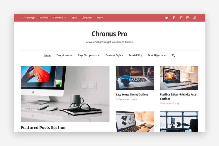 Chronus Pro – ThemeZee