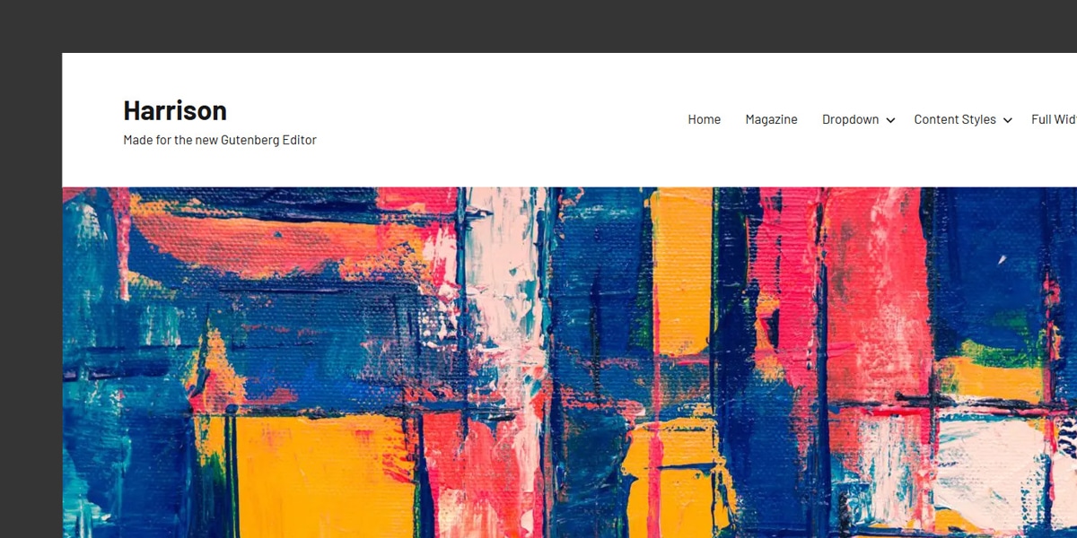 Harrison - unser neuestes WordPress Theme – ThemeZee