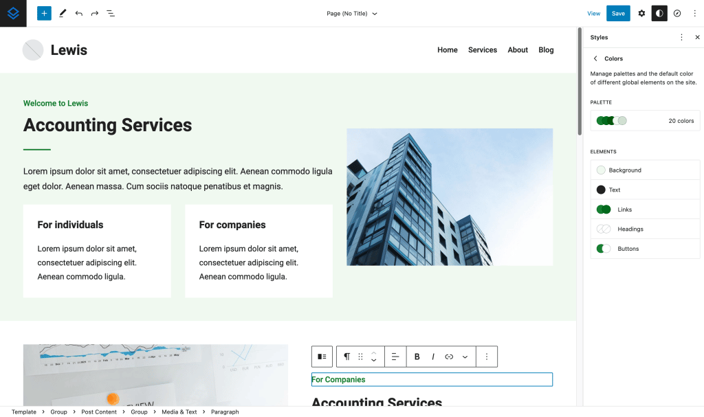 Lewis WordPress Theme – ThemeZee